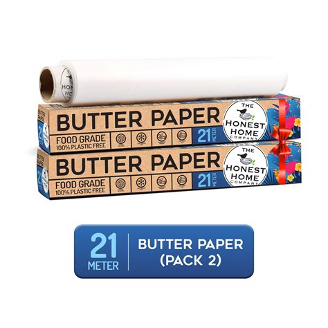 Butter Paper 21 Meters - (Pack Of 2) – The Honest Home Company