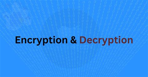 Encryption Decryption 的图像结果