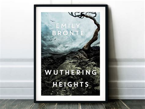 Wuthering Heights Book Cover Poster