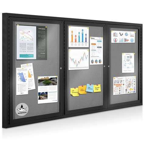 Non Glass Enclosed Bulletin Boards Enclosed Bulletin Boards | Enclosed