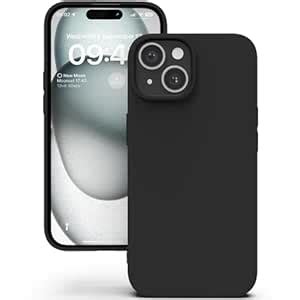 YATWIN Silicone Back Case for iPhone 15, Soft-Touch Phone Back Cover ...
