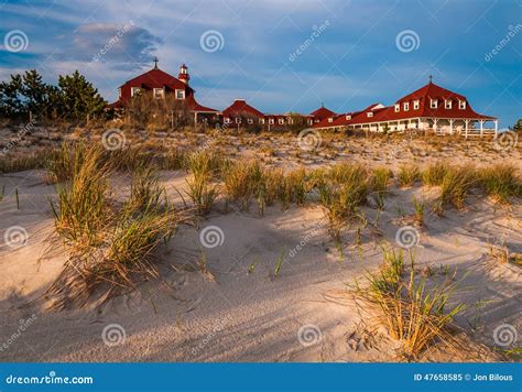 St. Mary by the Sea, in Cape May Point, New Jersey. Stock Image - Image ...