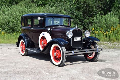 Ford Model A Town Sedan 3.3 — 1931 on Bilweb Auctions