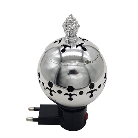 Exclusive Electrical Bakhoor Burner - Silver – Just Attar