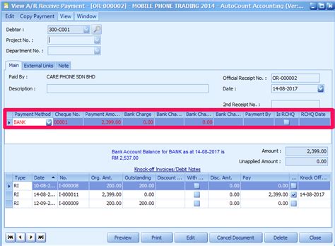 Image result for AutoCount Payment