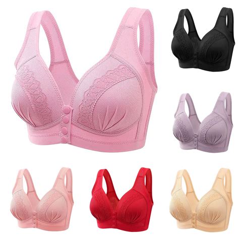 Patlollav Womens Plus Size,Women Bra Wire Free Underwear Onepiece Bra ...