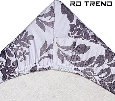 Buy HIYANSHI HOME FURNISHING Glace Cotton King Size All Around Elastic ...