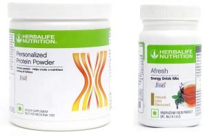 Herbalife Nutrition Protein Powder 200G With Afresh Energy Drink Mix ...