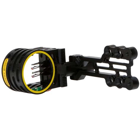 Trophy Ridge Sight Fatal 4 Pin .019 Bow Sight Right or Left Hand AS64 ...