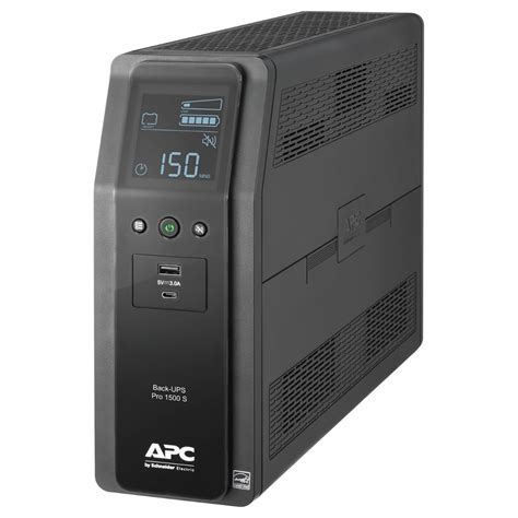 APC 1500VA 900W Sine Wave UPS Battery Backup - Black India | Ubuy