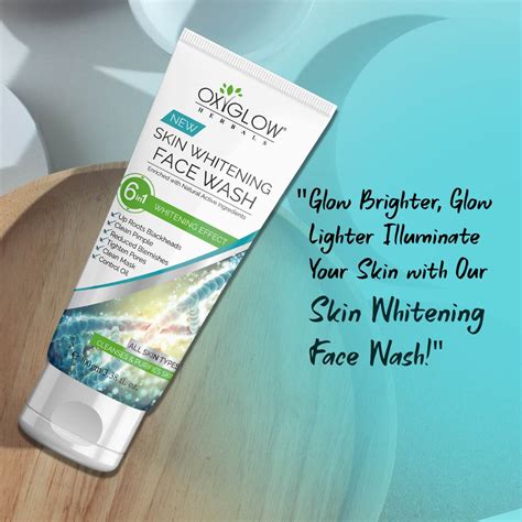 OxyGlow Herbals Skin Whitening Face Wash | Fade Marks & Dark Spots ...