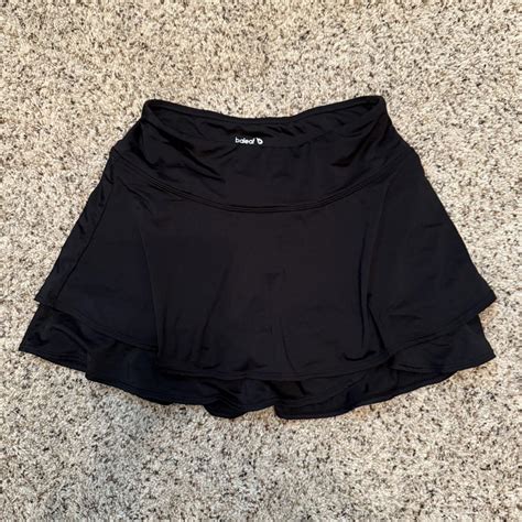 - Small - Amazon Black athletic skirt with spandex... - Depop