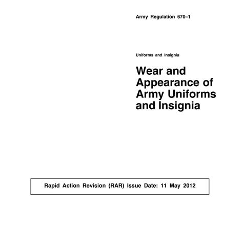 Wear And Appearance Of The Military Uniform Board Questions at Christie ...