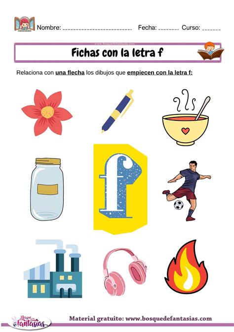 Palabras Con F Para Niños