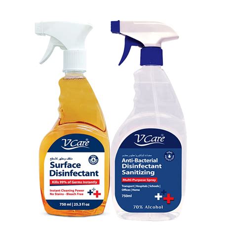 Buy V Caresurface Disinfectant liquid trigger spray 750ml + V Care ...