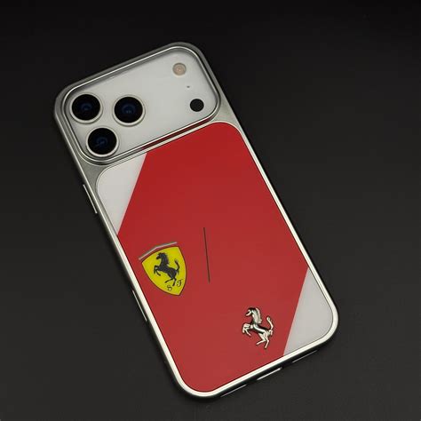 FR Horse Motorsport Inspired Metal Style Frame Hard Case Cover for iPh ...
