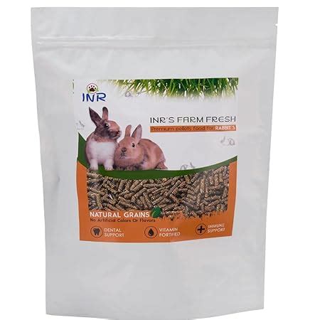 Buy INR's Farm Fresh Premium Pellets Food for Rabbits | 1 KG Advanced ...