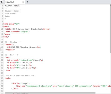 Image result for HTML Style Sheet Example