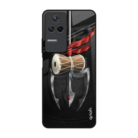 Power Of Lord Poco F4 5G Glass Back Cover - Flat 35% Off On Poco F4 5G ...