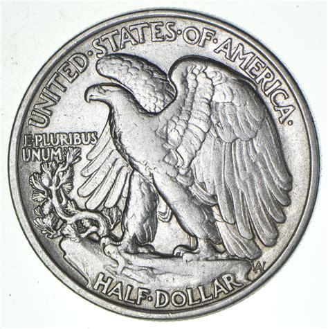 Choice Better Grade 1943 Walking Liberty Half Dollar - 90% Pure Silver ...