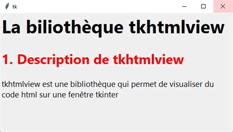 Image result for Embed HTML in Tkinter