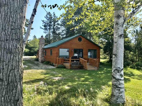 Circa 1940 Lakefront Cottage For Sale W/Garage on 1.3 Acres. Garden ...