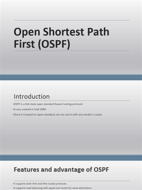 Open Shortest Path First OSPF Tutorial 的图像结果