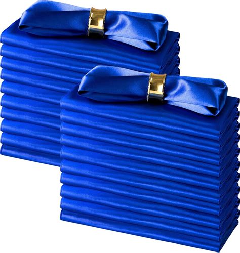 Amazon.com: SiinvdaBZX 100 Pieces Black Cloth Napkins 12 x 12 Inches ...