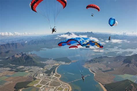Parachuting 的图像结果