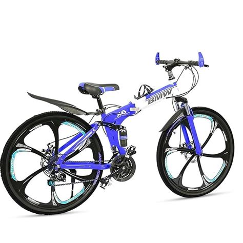 Amaze Kai Dual Suspension Bike - 21 Speed Folding Mountain Cycle #2