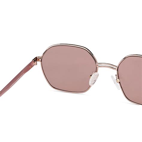 Buy Rose Gold Pink Full Rim Hexagonal John Jacobs JJ Tints JJ S13875-C1 ...