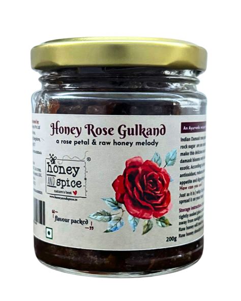 Honey Rose Gulkand – Honey and Spice