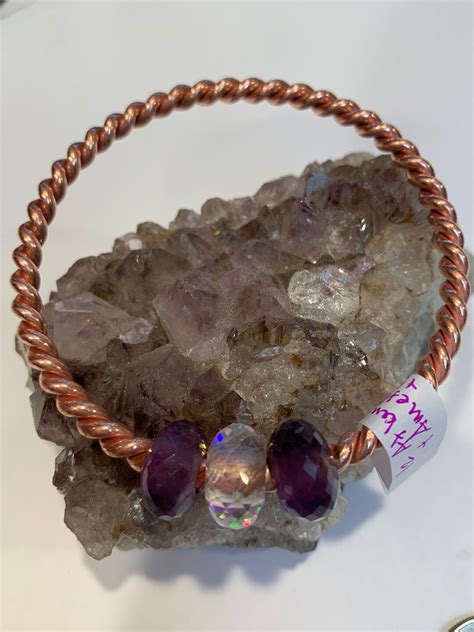 1/2 Atlantean Cubit Solid Copper Tensor Ring Bangle Bracelet With ...