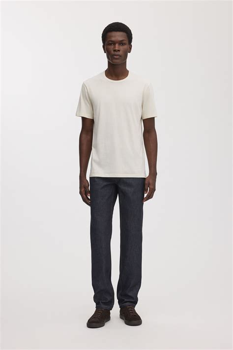 Off White T-Shirt | Premium Heavyweight Cotton Crewneck | Asket