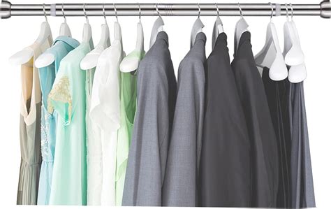 Closet Rod for Hanging Clothes, Heavy Duty Closet | Ubuy India