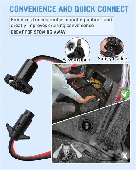 HKAIMING Trolling Motor Plug,Trolling Motor Plug and India | Ubuy