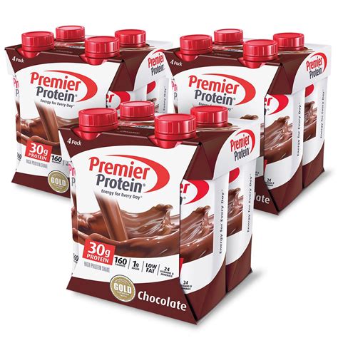 Premier Protein Shake, Chocolate, 30g Protein, 11 Fl Oz, 12 Ct ...