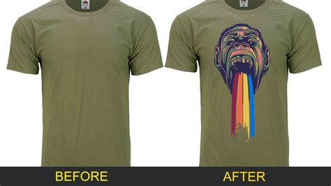 How to put images on T Shirts , Photoshop tutorials - YouTube