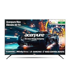 Acerpure 108 cm (43 inch) Elevate Neo Series 4K Ultra HD QLED Smart ...