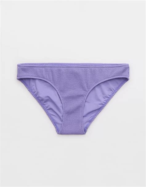 Aerie Crinkle Full Coverage Bikini Bottom | Aerie