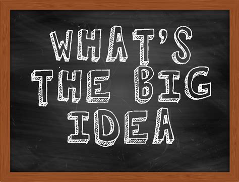 What's the Big Idea? - SBO+