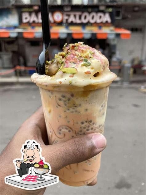 Menu at Baba Falooda, Mumbai, 2 L. J. Road