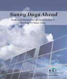 Analysis of Manufacturing Opportunities in the Solar PV Value Chain ...