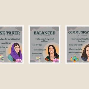 Buy IB PYP Learner Profile Posters Set of 10, Influential Young People ...