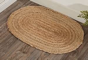 Buy (2x3 feet Doomat) Ovel Natural Jute Door Mat Rug/Mat for Entrance ...