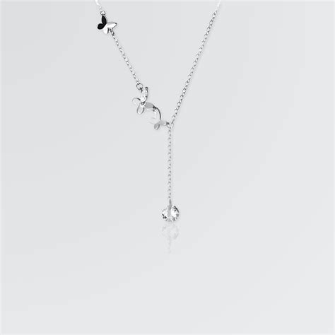 Twinkling Butterflies Minimal Necklace – Blinglane
