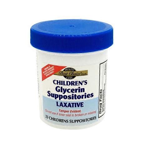 Best Choice Glycerin Laxative Children's Suppositories (25 each) Delivery or Pickup Near Me ...
