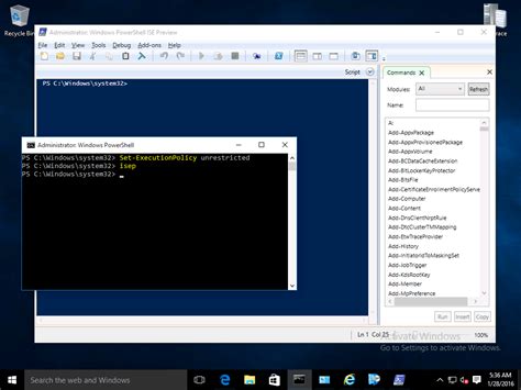 Image result for Windows PowerShell Ise X86