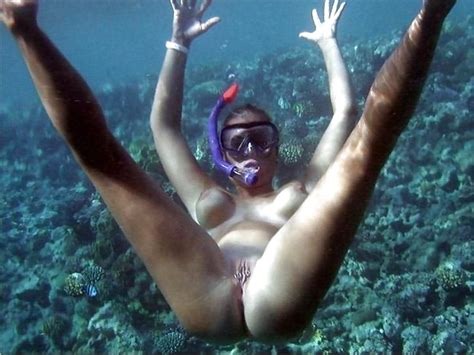 Snorkeling Nude