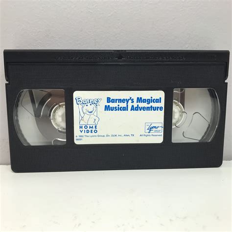 Barney Magical Musical Adventure VHS Home | Grelly USA